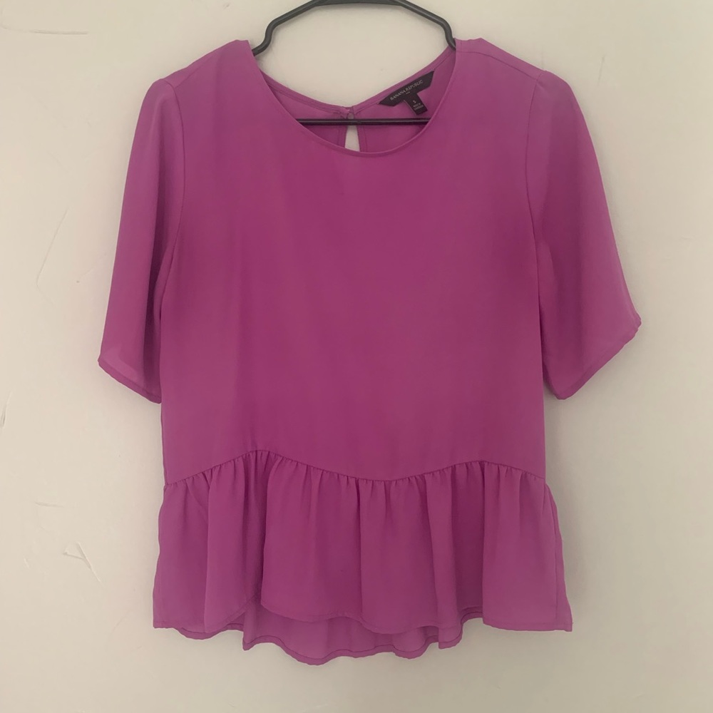 Banana Republic womens work top.